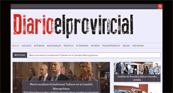 Desktop Screenshot of diarioelprovincial.com